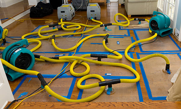Professional Burst Pipe Water Damage technician working in Santa Maria, CA